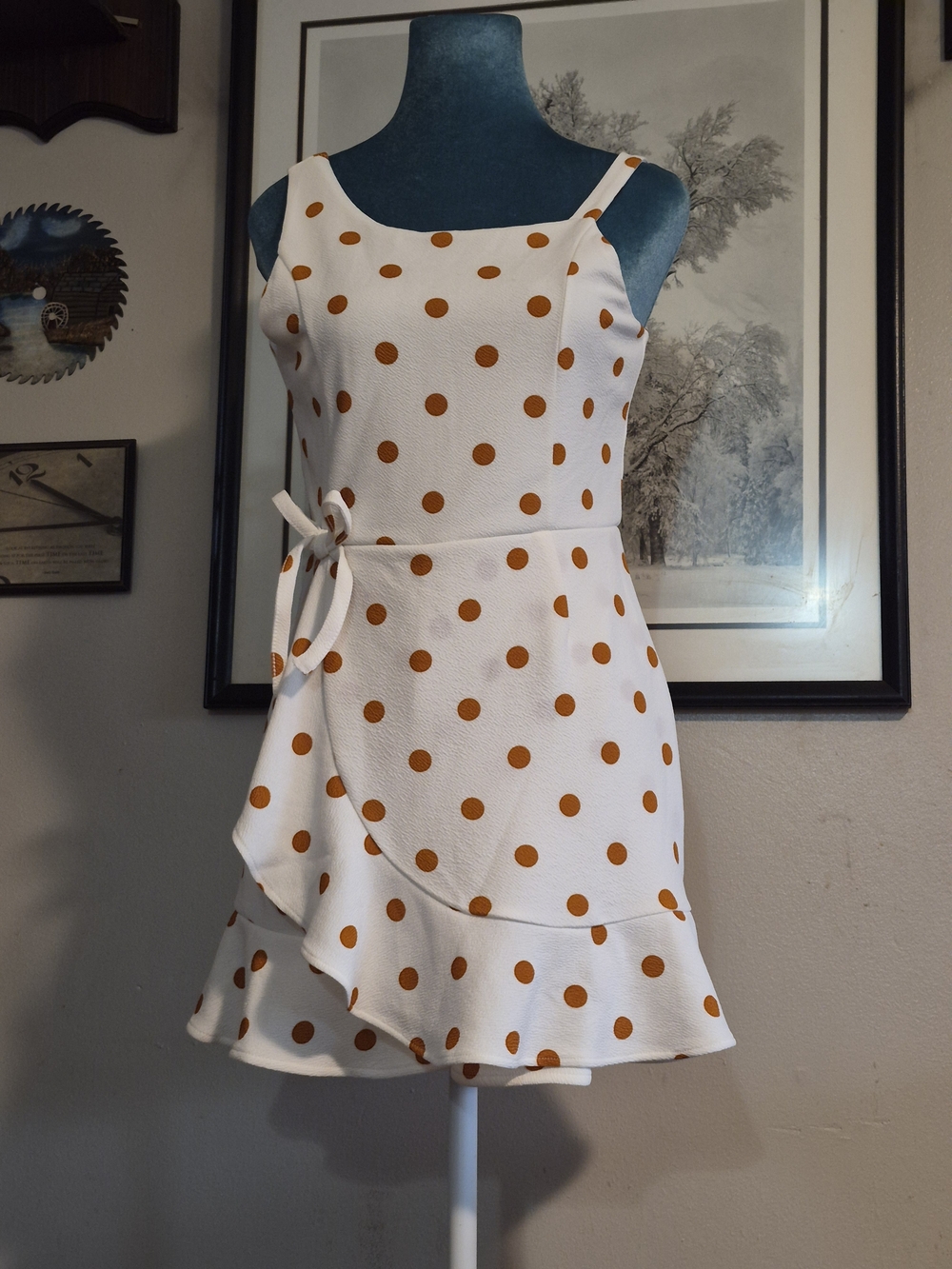 Rare Editions Size 16 polka dot jumpsuit